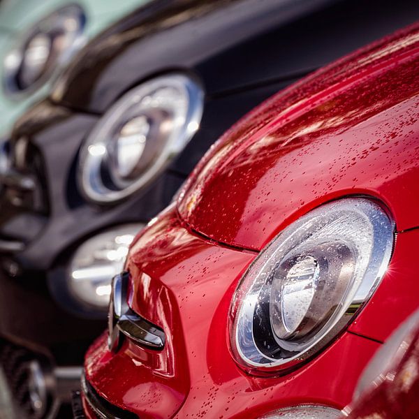 Fiat 500 Headlights by Rob Boon