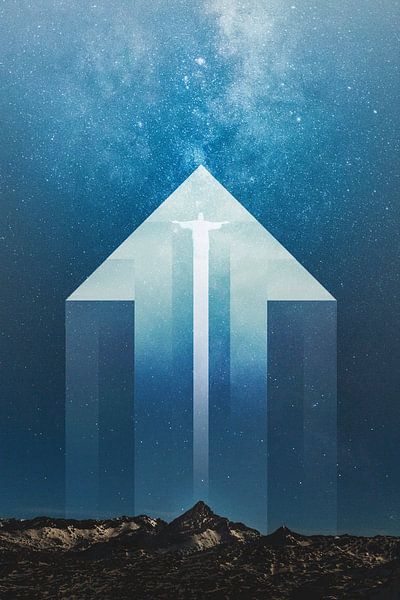 Let's go - Ascension Day by Jonathan Schöps | UNDARSTELLBAR.COM — Visual thoughts about God