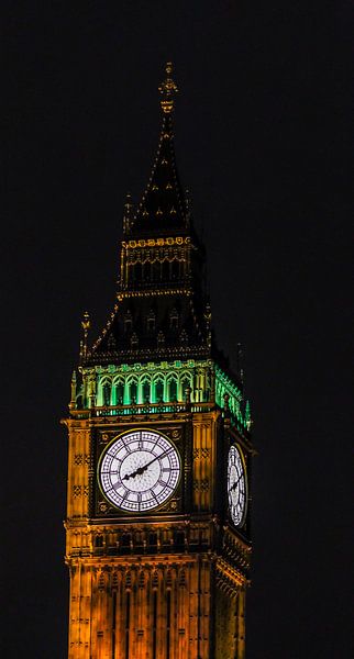 Big Ben at night von Lorenzo Holtkamp