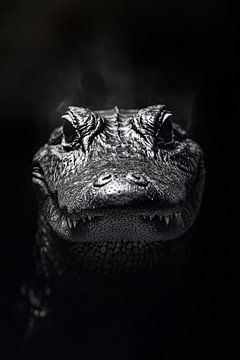 Krokodil. van Poster Art Shop