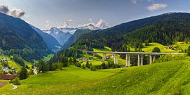 Panorama of the Brenner Pass