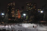 Schaatsen in central park New York