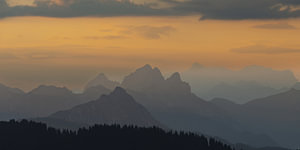Sonnenaufgang, Tannheimer Berge