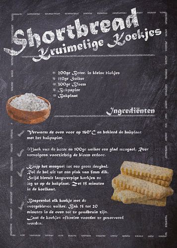 Dessert Recipe - Shortbread cookies