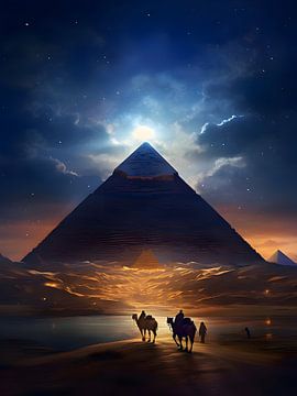 De piramide van Gizeh van Art Kingdom