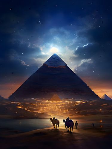 De piramide van Gizeh