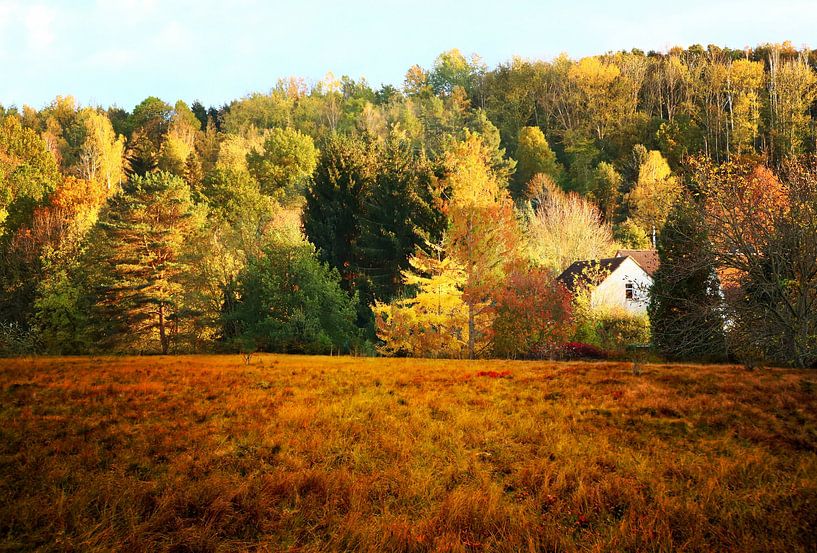 Autumn house by Heike Hultsch