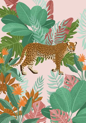 Botanic Paradise (Pink) by Goed Blauw