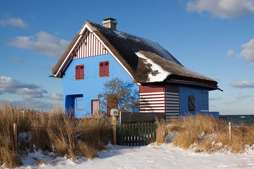 HEILIGENHAFEN Graswarder - blue house
