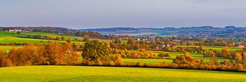 Panorama des Herbstes in Limburg