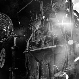 Engine room of the Pemberton tram by Evelien Captein