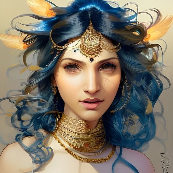 Cleopatra Prinses van Egypte van PsyBorgArt