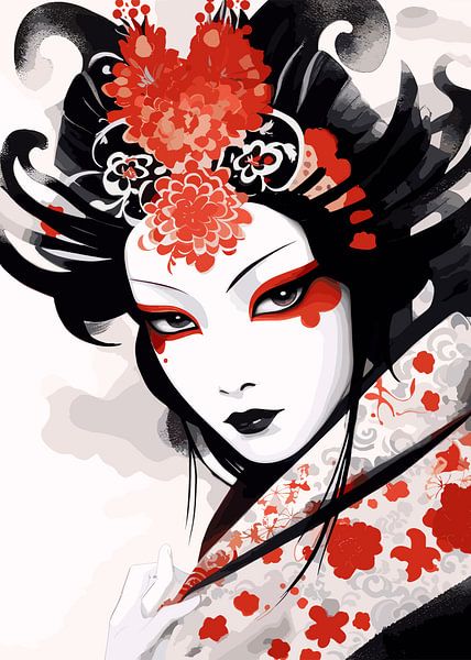 Japanse schilderkunst Ukiyo van Mason Scott