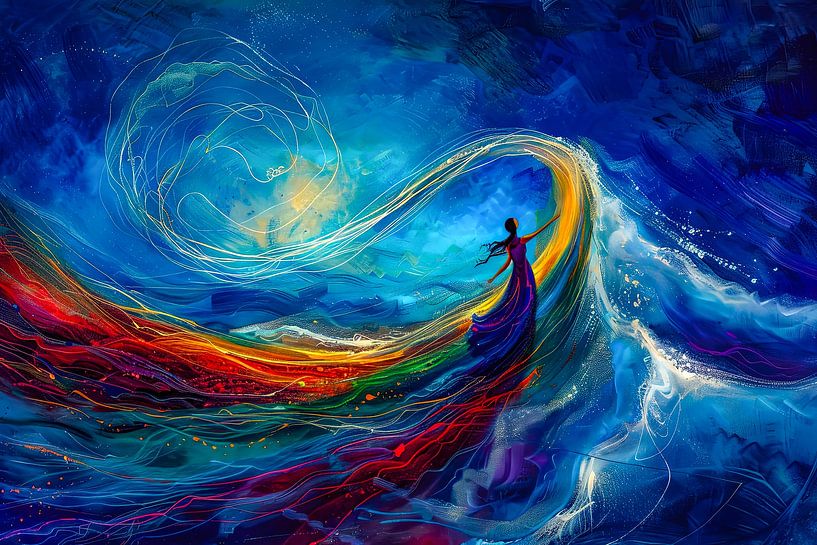 peinture spirituelle par Egon Zitter