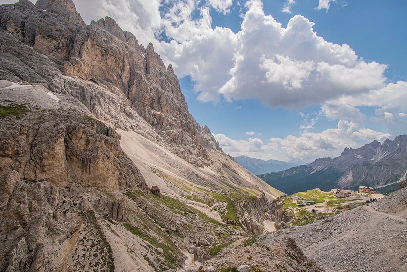 Dolomite mountains in Italy by Bianca Kramer