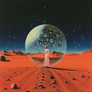 De kracht van de bol Collagekunst van Samantha Hearn