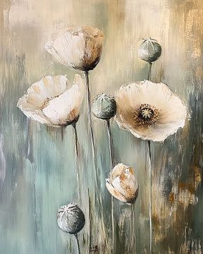 Mohn im Licht von Bianca ter Riet