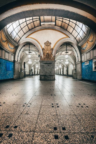 Berlijn Metrostation van Iman Azizi