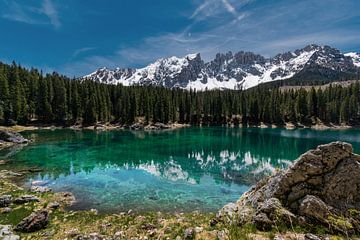 Lac de Karer Dolomites sur Alex Neumayer