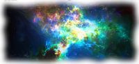 Abstract fantasie nebula van Maurice Dawson thumbnail