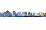 Handelskade Willemstad, Curaçao van Nienke Bot thumbnail