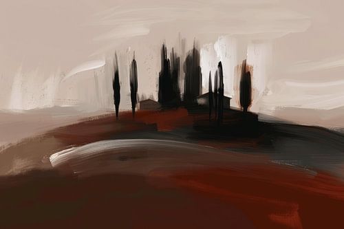 Landschaft in Italien