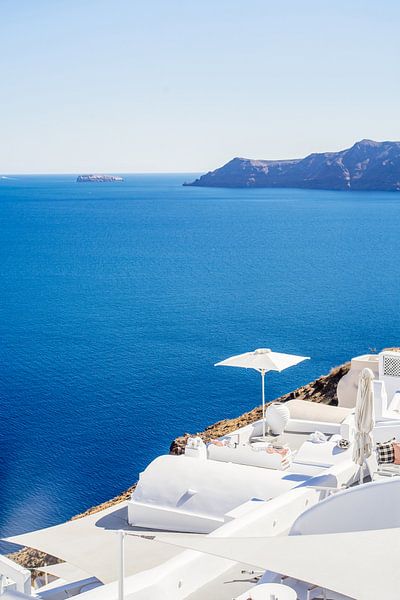 Vacances à Santorin par Patrycja Polechonska