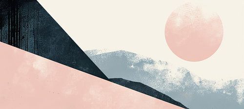 Zonsondergang Abstract