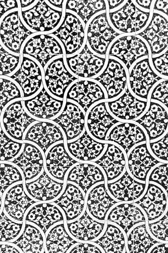 Black and white tiles on the Silk Road | Uzbekistan