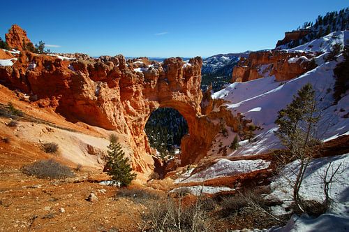 Natural Bridge Bryce Canyon, Utah, Verenigde Staten