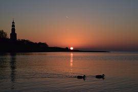 Two ducks by Hindeloopen Natuurlijk
