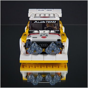 Lego Technic Audi S1 Quattro Gruppe B Rallye-Auto von Rob Boon