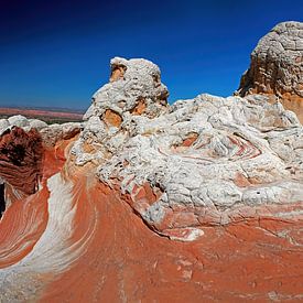 White Pocket Buttes in Arizona (USA) van Jan Roeleveld