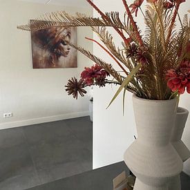 Photo de nos clients: femme avec turban par FoXo Art, sur ArtFrame