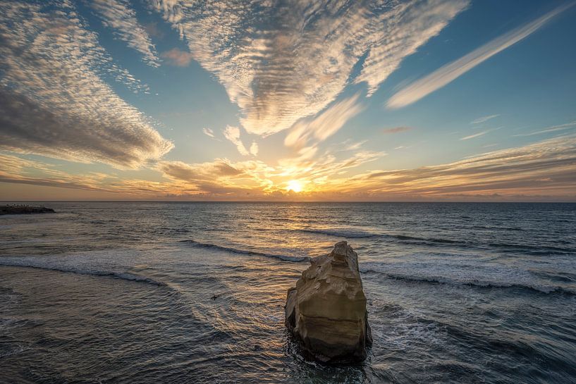 A Bird Rock Sunset by Joseph S Giacalone Photography