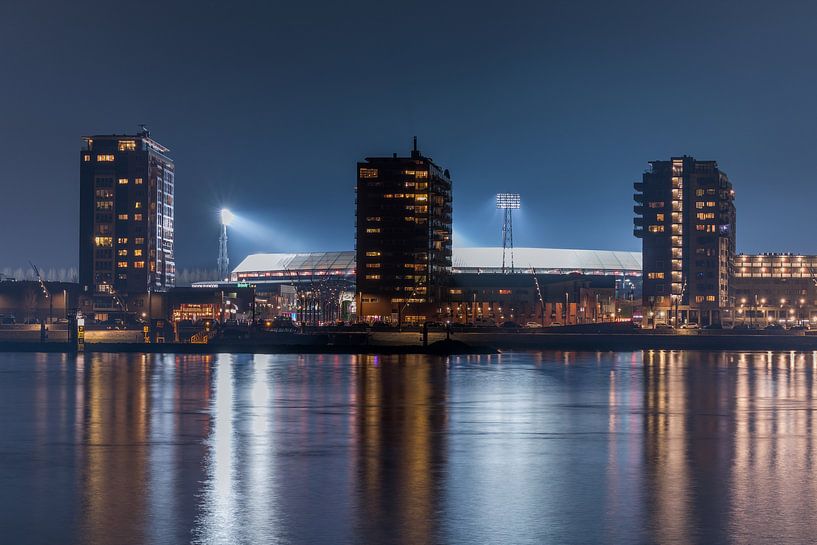 Feyenoord Stadion "De Kuip" 2017 in Rotterdam van MS Fotografie | Marc van der Stelt