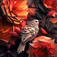 origami of a bird
