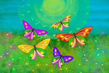 Het vlinder paradijs van Felicia Lyin
