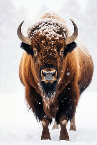 Bizon portret
