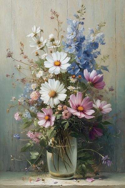 Klassischer Blumenstrauß in Pastell Nr. 2 von Studio BB
