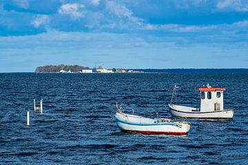 Boote auf der Ostsee in Dänemark von Rico Ködder