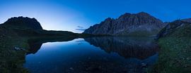 Blue hour at the mountain lake by Denis Feiner