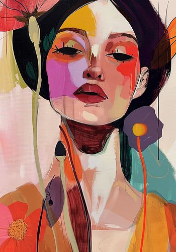 Palette de couleurs vives