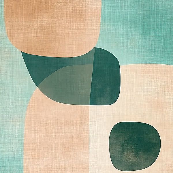 Soft Geometry | Minimalist Design with Circle by Modern Collection