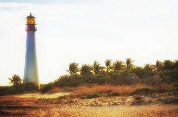 Cape Florida Vuurtoren Key Biscayne III van marlika art