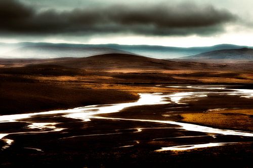 rivier op ijsland