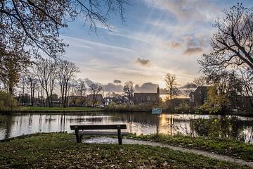 Le parc de la Glückstadt sur Eugen Weiss