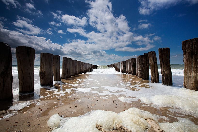 Perspectief aan zee by Johan Kramer - Freher