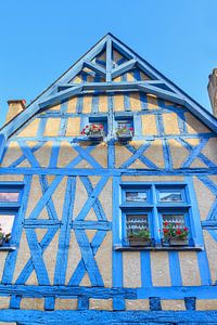 Blauw huis in Frankrijk sur Dennis van de Water