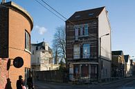 Straße in Charleroi von Raoul Suermondt Miniaturansicht